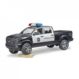 Bruder - Camion De Politie Ram 2500 Cu Politist Si Accesorii - Img 2