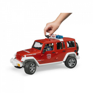 Bruder - Jeep Wrangler Unlimited Rubicon De Pompieri Cu Figurina - Img 6