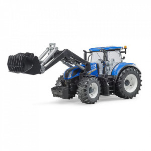 Bruder - Tractor New Holland T7.315 Cu Incarcator Frontal - Img 2
