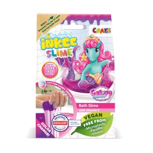 Craze - Slime de baie sirena Galupy cu vitamina E si culoare schimbatoare de la roz la mov - Img 2