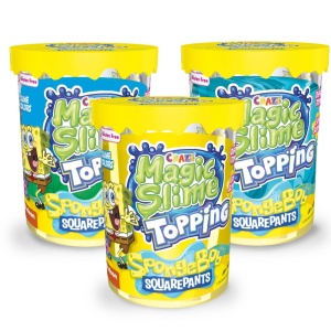Craze - Slime Magic SpongeBob 70 ml cu sclipici si topping modele asortate - Img 2