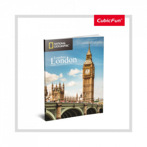 Cubic Fun - Puzzle 3D si Brosura-Big Ben 94 Piese - Img 3