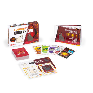 Joc de societate Exploding Kittens: BINE vs RAU - Img 2