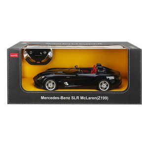 Masina Cu Telecomanda Mercedes-Benz Slr Neagra Scara 1 La 12 - Img 2