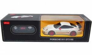 Masina Cu Telecomanda Porsche Gt3 Rs Alb Cu Scara 1 La 24 - Img 2