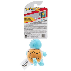 Pokemon - Jucarie de plus cu agatatoare, Squirtle, S6 - Img 3