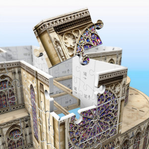Puzzle 3D Notre Dame, 324 Piese - Img 4