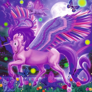Puzzle Animale Mitice, 3X49 Piese - Img 2