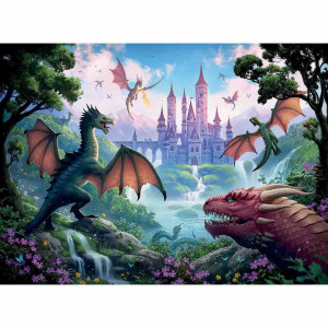 Puzzle Dragoni, 300 Piese - Img 2