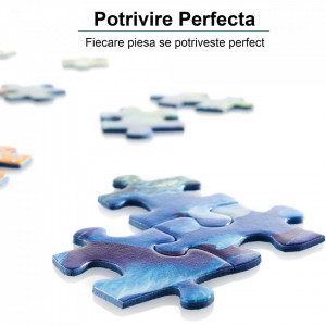 Puzzle Harta Lumii Cu Fauna Si Flora, 3000 Piese - Img 3