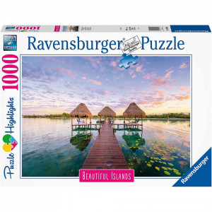 Puzzle Insula Tropicala, 1000 Piese - Img 2