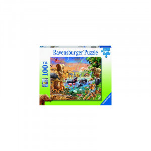 Puzzle Izvor In Jungla, 100 Piese