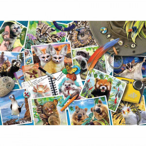 Puzzle Jurnalul De Calatorie Al Animalelor, 1000 Piese - Img 2