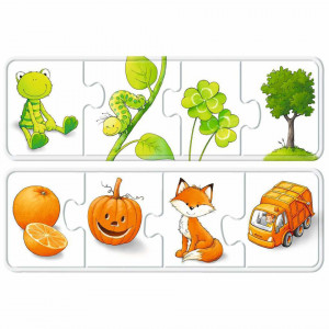 Puzzle Lucruri Colorate, 6X4 Piese - Img 3
