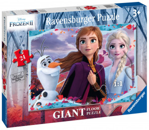 Puzzle mare de podea frozen ii 24 piese