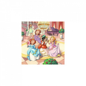 Puzzle Micile Printese, 3X49 Piese - Img 4