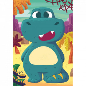 Puzzle Mix&Match Dinozauri, 3X24 Piese - Img 3