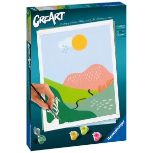 Ravensburger - Pictura pe numere munti - Img 3