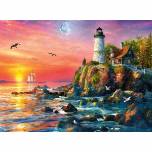 Ravensburger - Puzzle far la apus 500 piese design nou - Img 2
