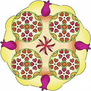 Ravensburger - Set De Creatie Mandala Flori Si Fluturi - Img 3