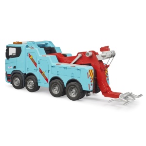 Bruder Camion Scania Super 560R pentru tractari grele cu lumina si sunet - Img 5