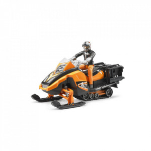 Bruder - Snowmobil Cu Sofer Si Accesorii - Img 4