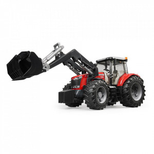 Bruder - Tractor Massey Ferguson 7624 Cu Incarcator Frontal - Img 3