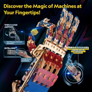 Cubic Fun - Joc Educativ STEM National Geographic puzzle 3D Mana Robotizata - Img 4