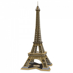 Cubic Fun - Puzzle 3D si Brosuri Paris 80 piese - Img 4