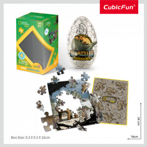 Cubic Fun - Puzzle In Cutie Stegosaurus 63 Piese - Img 3