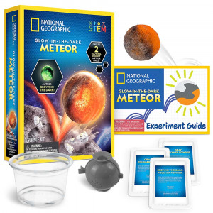 National Geographic - Kit Creativ Meteorit Care Straluceste In Intuneric - Img 2