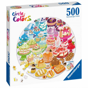 Puzzle Cerc Desert, 500 Piese - Img 3