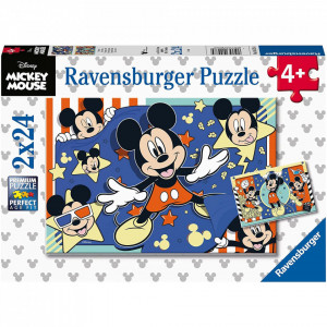 Puzzle Mickey, 2X24 Piese - Img 2