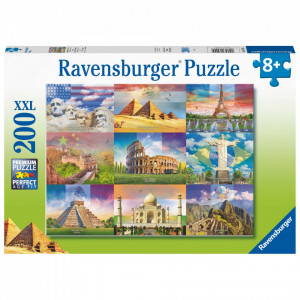 Puzzle Monumente, 200 Piese - Img 2