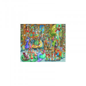 Puzzle Noaptea In Librarie, 1000 Piese - Img 2