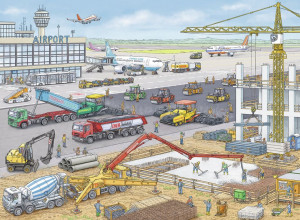 Puzzle Santier Pe Aeroport, 100 Piese - Img 2