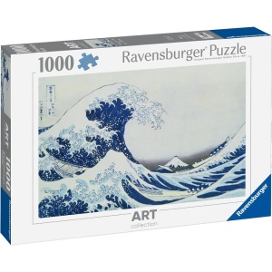 Ravensburger - Puzzle valuri in Kanagawa 1000 piese design nou
