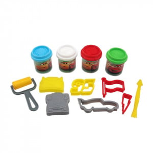 Set Cars Galetusa Cu 4 Borcanase Plastilina Si Accesorii Pentru Modelat - Img 3