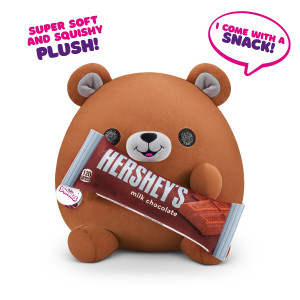 Snackles - Jucarie de plus colectibila, 35 cm, Brownie