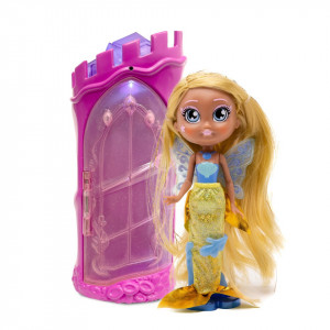 Bright Fairy Friends - Set de joaca cu sirena, castel si accesorii - Img 4