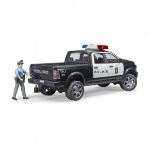 Bruder - Camion De Politie Ram 2500 Cu Politist Si Accesorii - Img 4