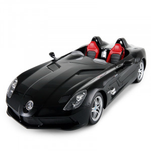 Masina Cu Telecomanda Mercedes-Benz Slr Neagra Scara 1 La 12 - Img 4