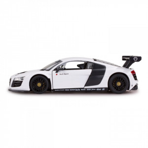 Masinuta Metalica Audi R8 Alb Scara 1 La 24 - Img 7