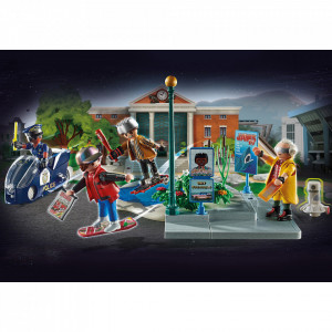 Playmobil - Inapoi In Viitor - Cursa Pe Hoverboard - Img 2
