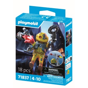 Playmobil - Jucarie de rol Supereroul robot - Img 3