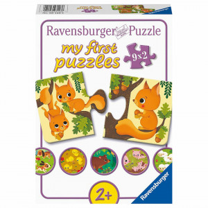 Puzzle Animale Si Puiutii Lor, 9X2 Piese - Img 4