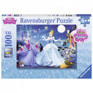 Puzzle cenusareasa 100 piese starline cu sclipici - Img 2