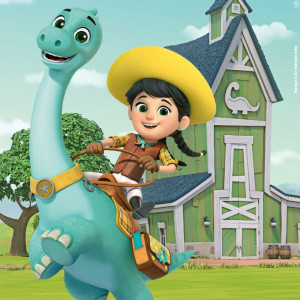 Puzzle Dino Ranch, 3X49 Piese - Img 2