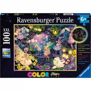 Puzzle gradina zanelor 100 piese starline lumineaza in intuneric - Img 2