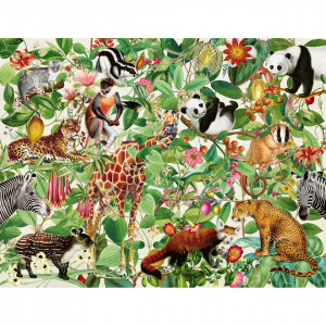 Puzzle Jungla, 2000 Piese - Img 2